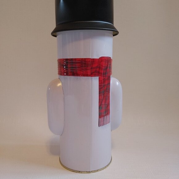 Decorative Tin Walkers Shortbread Cookie Festive Christmas Snowman 2013 Empty - Picture 5 of 7